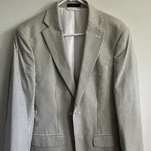Polo Ralph Lauren Seersucker Suit Jacket/Blazer size 36r